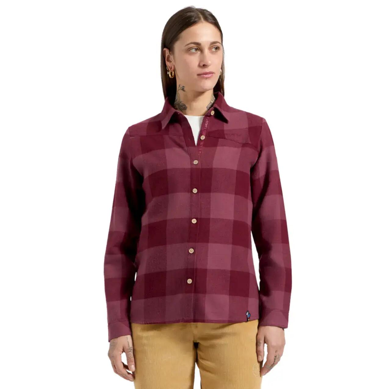 Damska koszula z długim rękawem La Sportiva Rambler Flannel 3/5