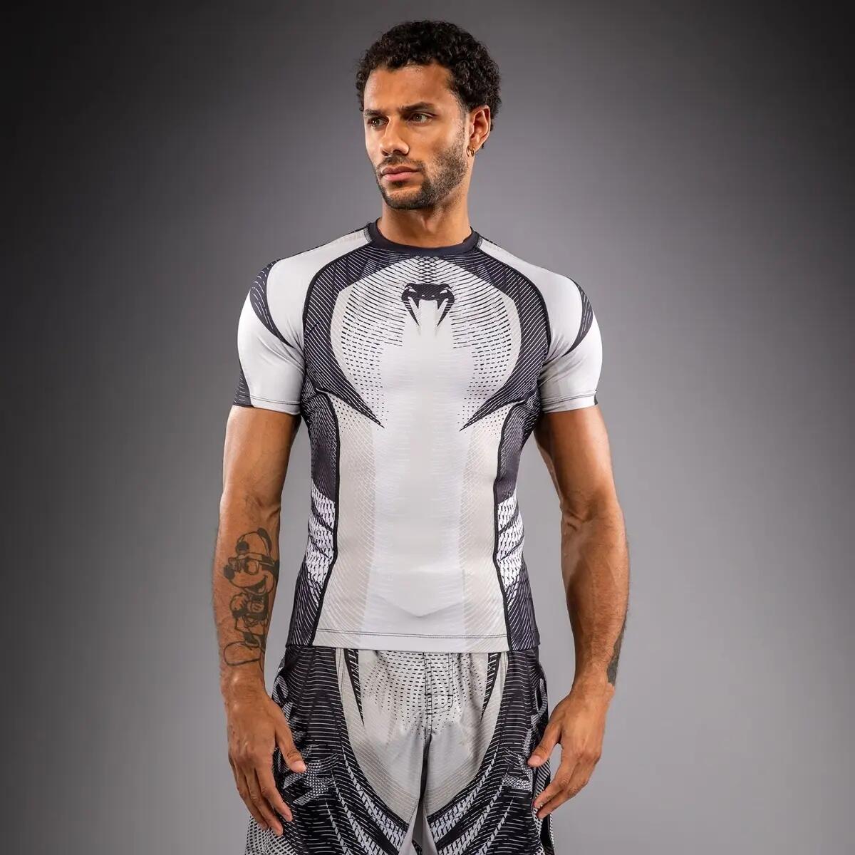 Rashguard manches courtes Venum Galactic 3.0 Blanc/Noir XL 1/6