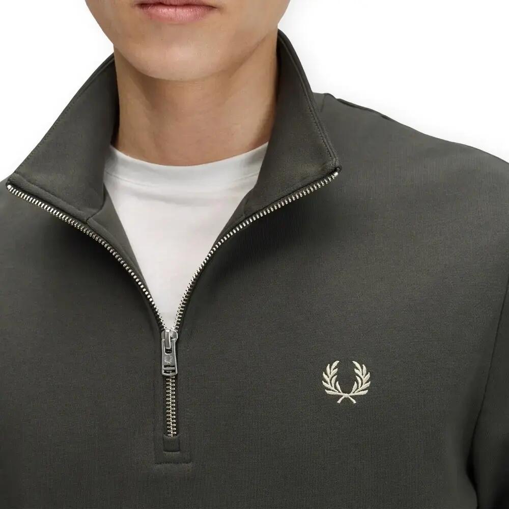 Felpa con cerniera a metà Fred Perry 5/5