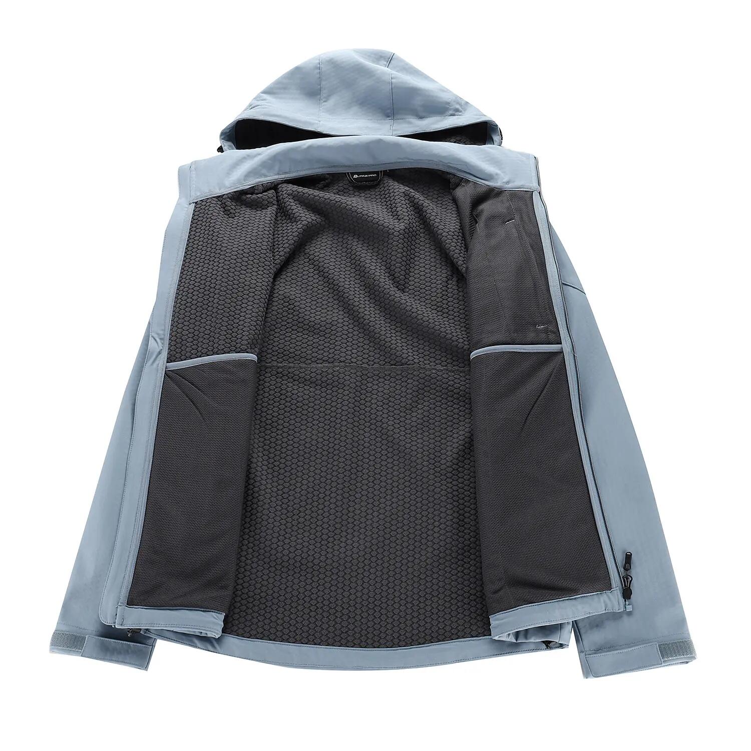 Softshell męski trekkingowy z kapturem Alpine Pro Hoor 2 4/6