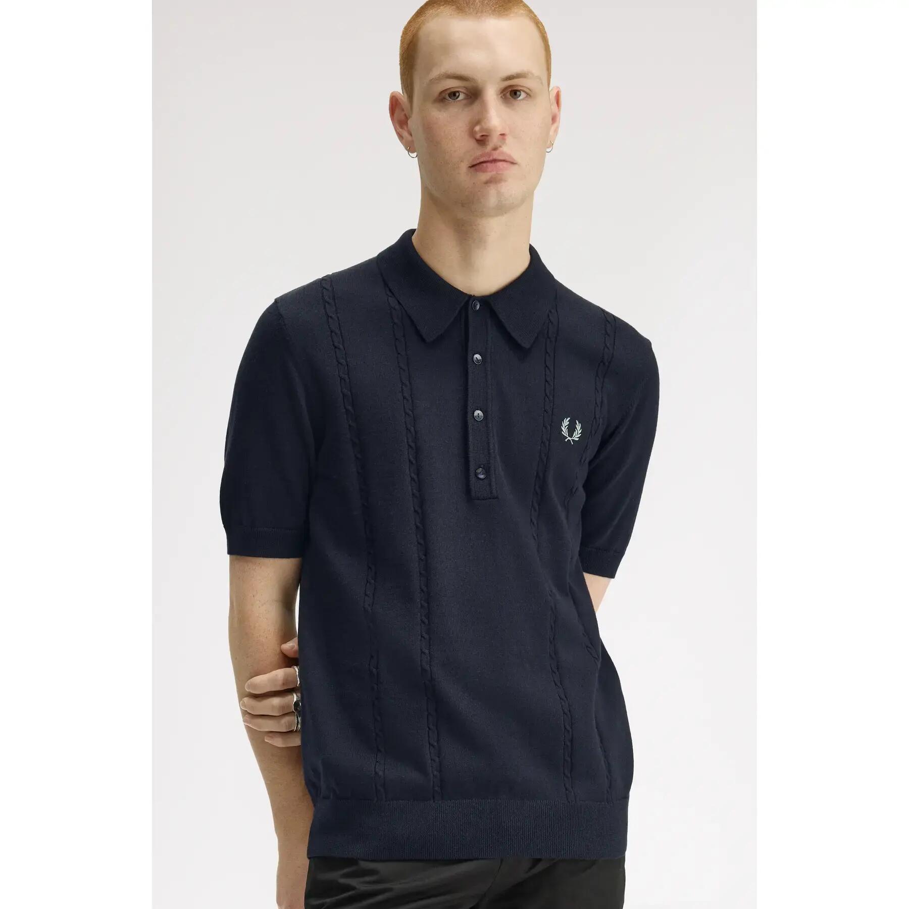 Mesh polo shirt Fred Perry 3/7