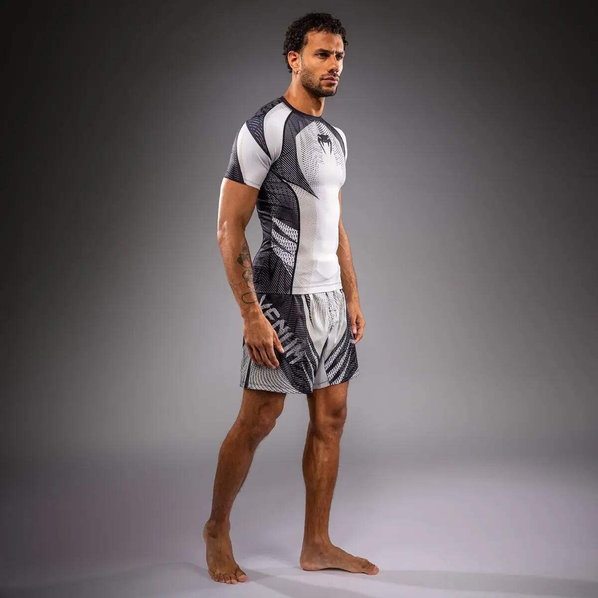 Rashguard manches courtes Venum Galactic 3.0 Blanc/Noir XL 3/6