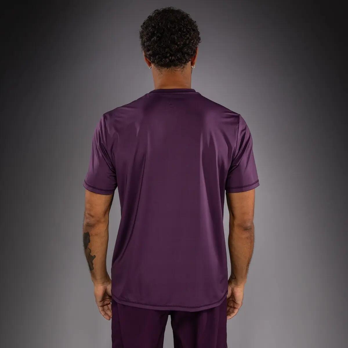 Classic Dry Tech T-Shirt Venum Dunkellila XL 3/4