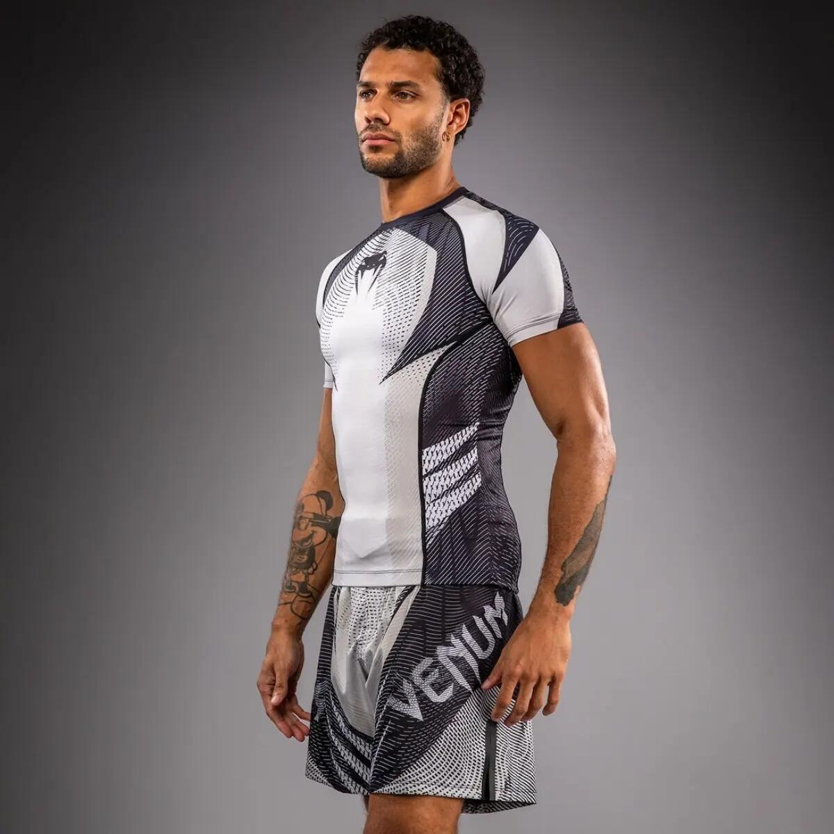 Rashguard manches courtes Venum Galactic 3.0 Blanc/Noir XL 2/6