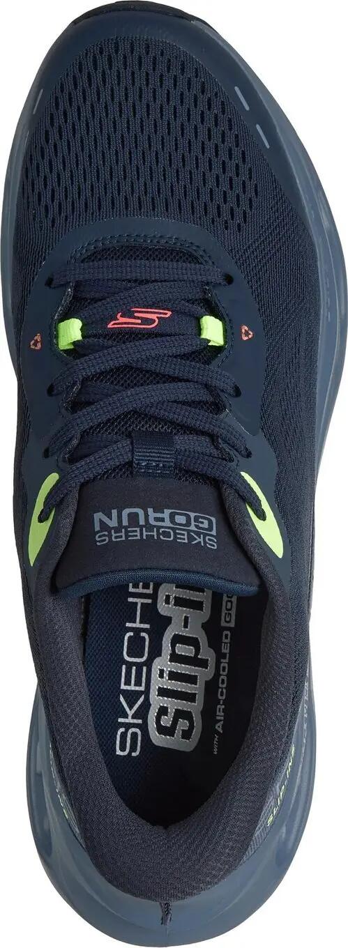 Scarpe da corsa Skechers Slip-ins Max Cushioning Glide-Step Advert blu da uomo 3/5