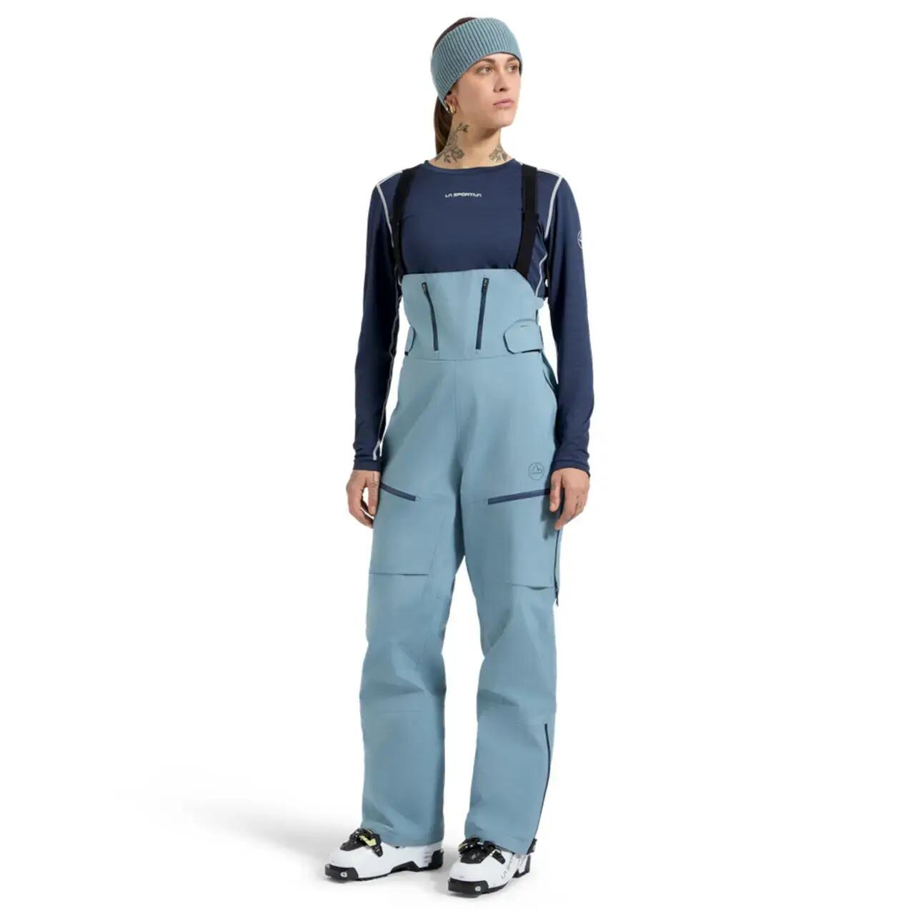 Kombinezony damskie La Sportiva Sender GTX Performance Bib 3/4