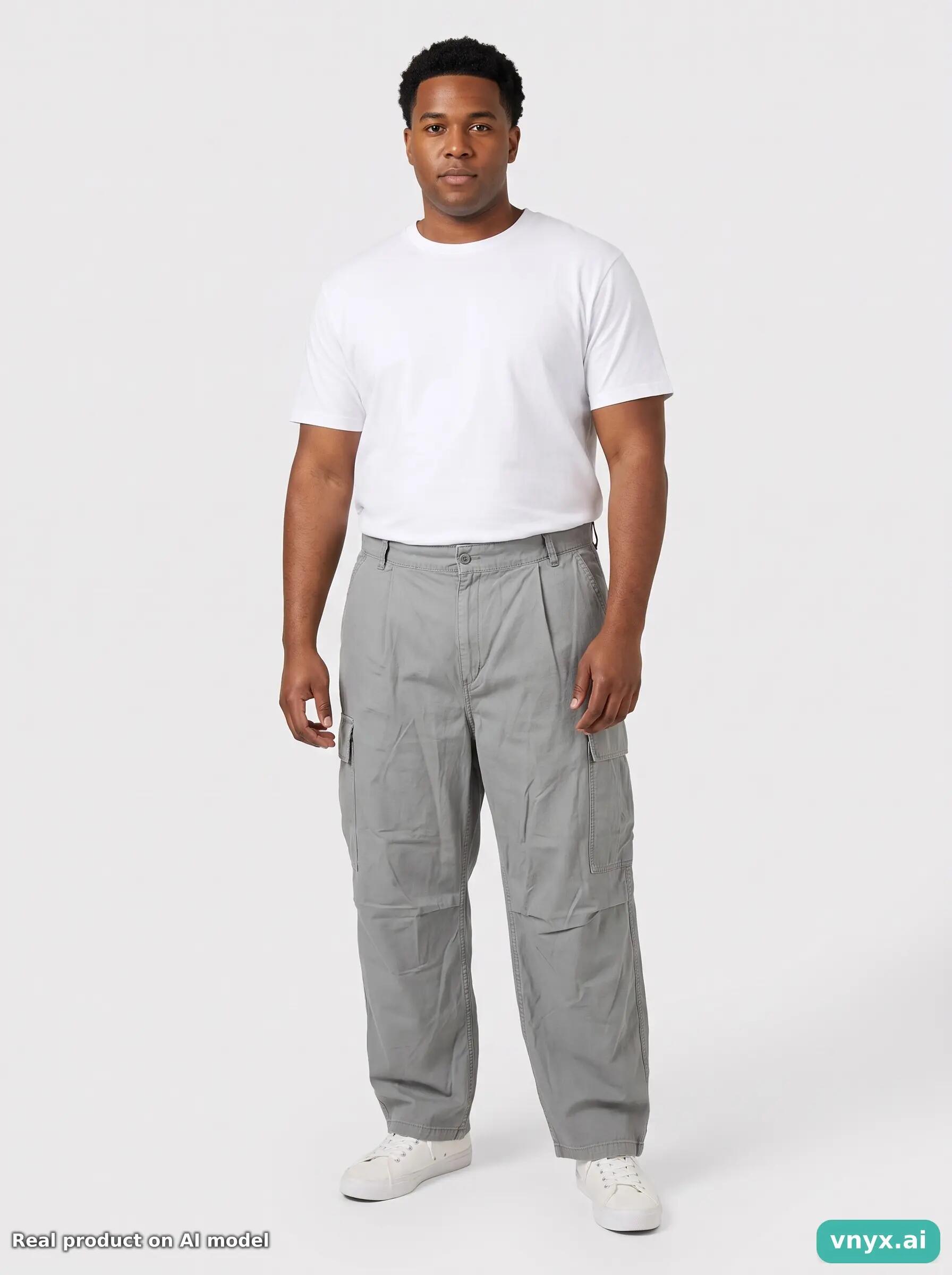 Second Life - Vintage Carhartt Grey Trousers Men W34 L32 3/5