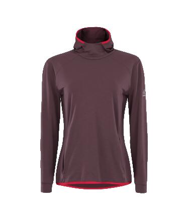 W HOODY TRANSTEX MERINO