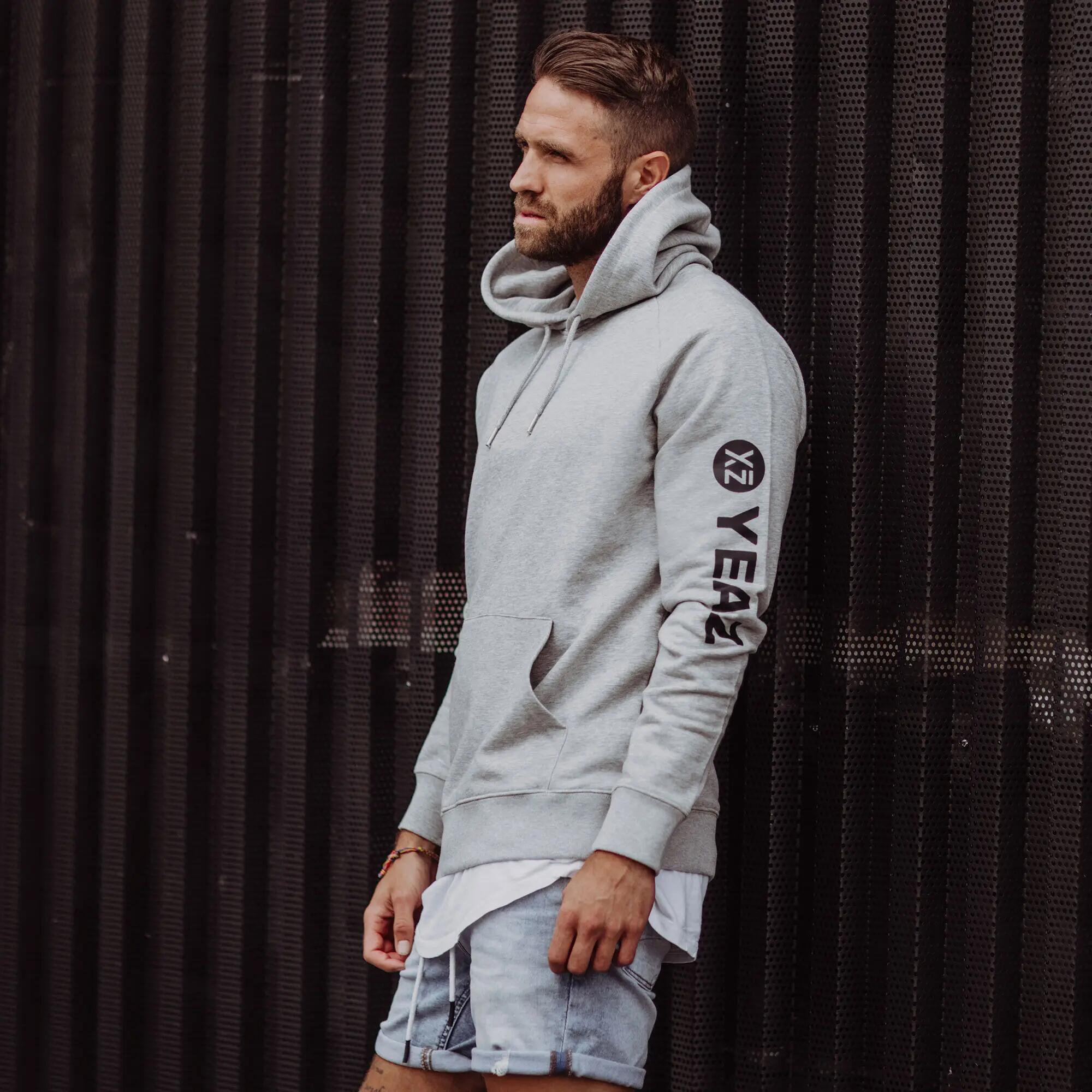 YEAZ Sweat à capuche Sky Grey (unisex) CUSHER 2/6
