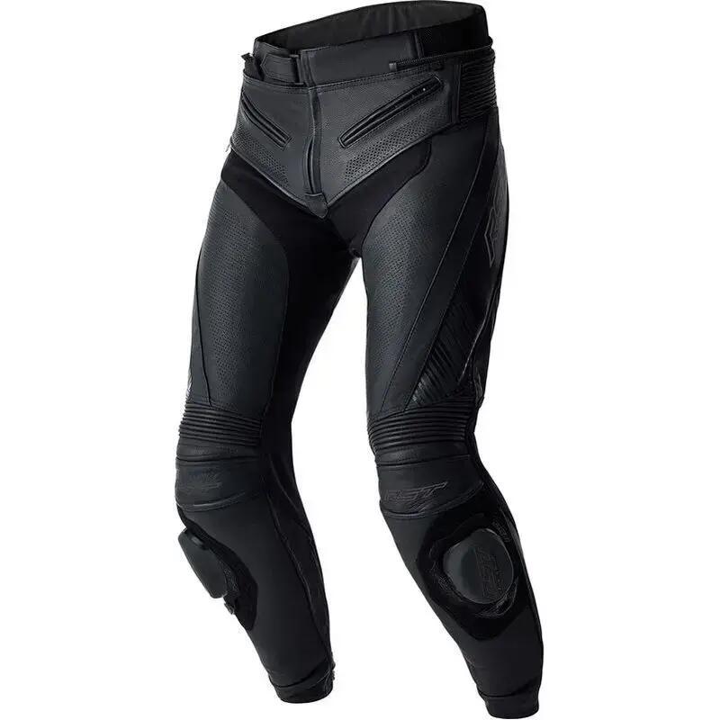 Short leather motorcycle Trousers RST Tractech Evo D3O 1/2