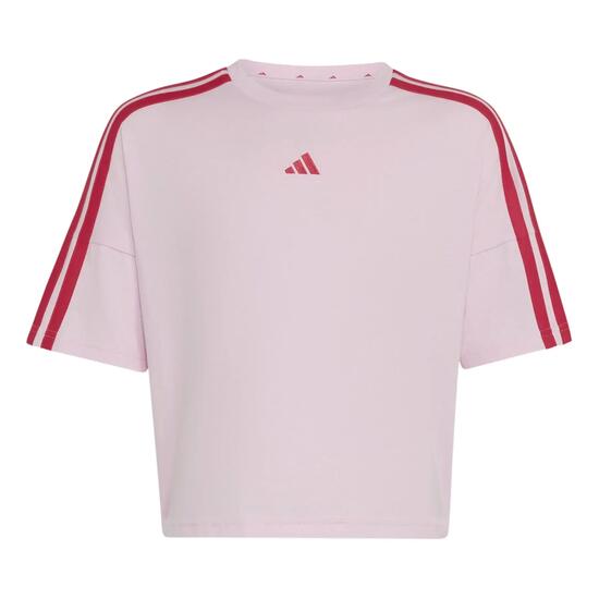 T-shirt coupe carrée fille adidas