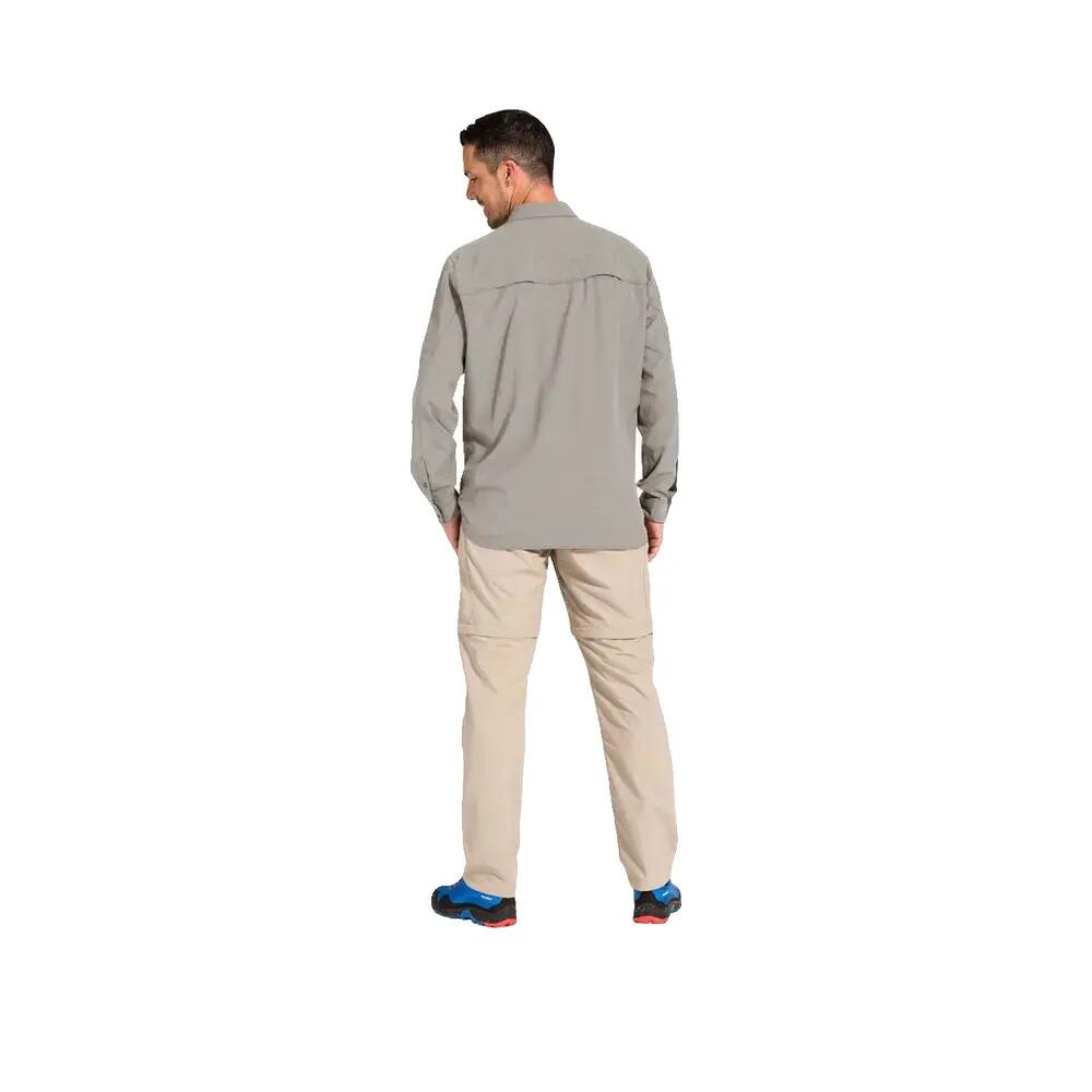 Spodnie trekkingowe Vaude Farley Zip Off V Szare 4/4