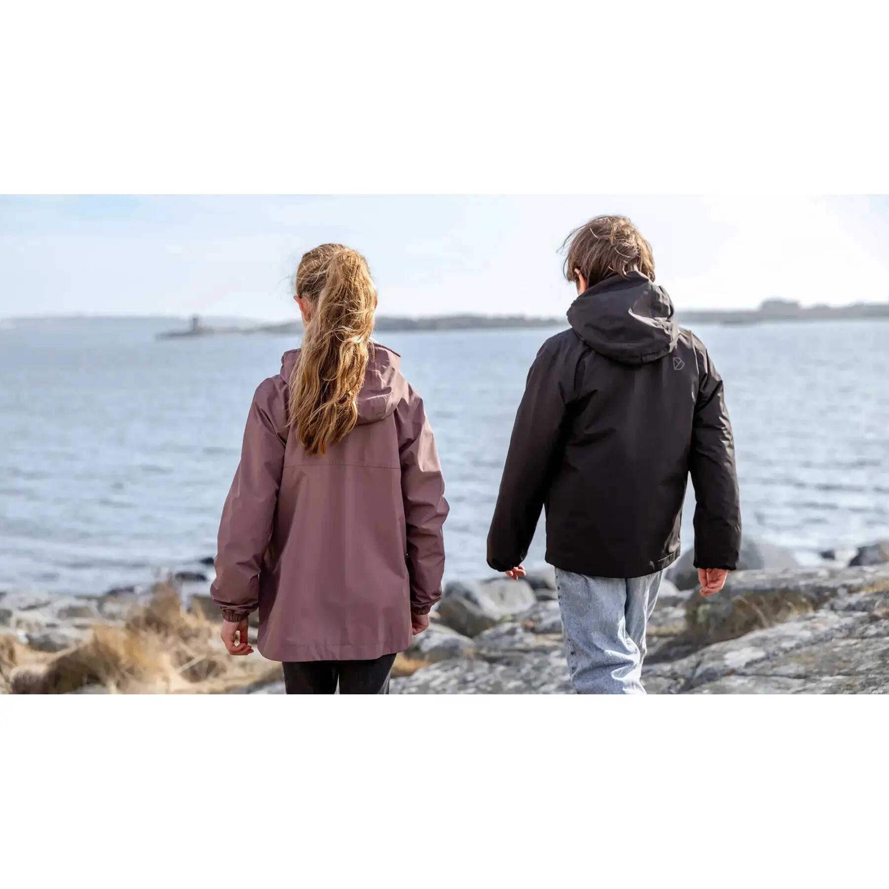 Wasserdichte Jacke mit Kapuze Kind Didriksons Volt 4/4