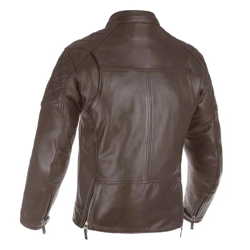 Leather motorcycle jacket Oxford Route 73 2.0 2/4
