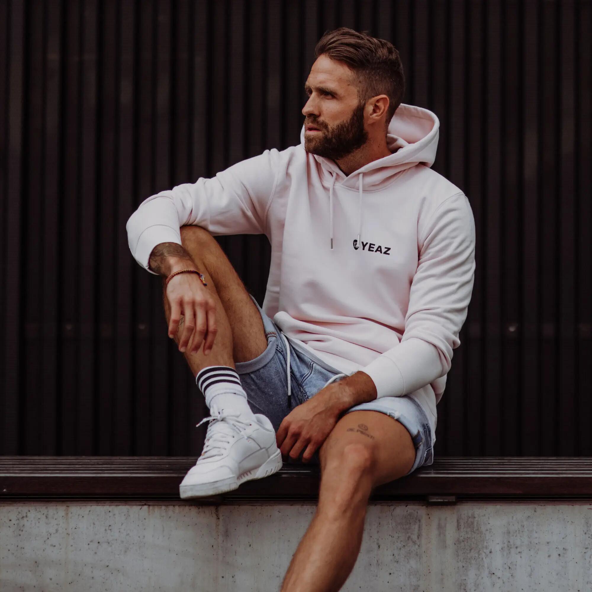 YEAZ Sweat à capuche Blush Pink (unisex) CUSHY 3/6
