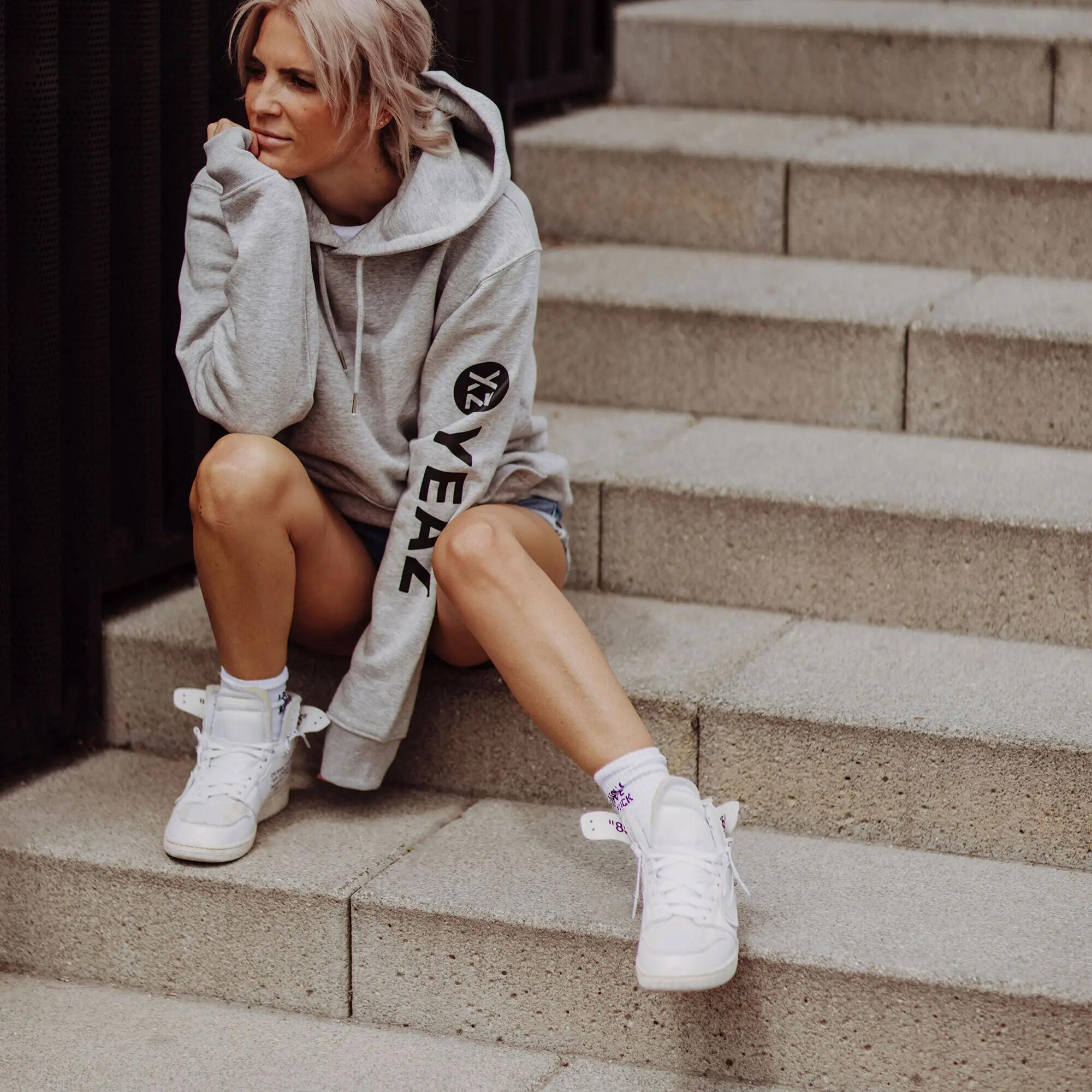 YEAZ Sweat à capuche Sky Grey (unisex) CUSHY 2/6