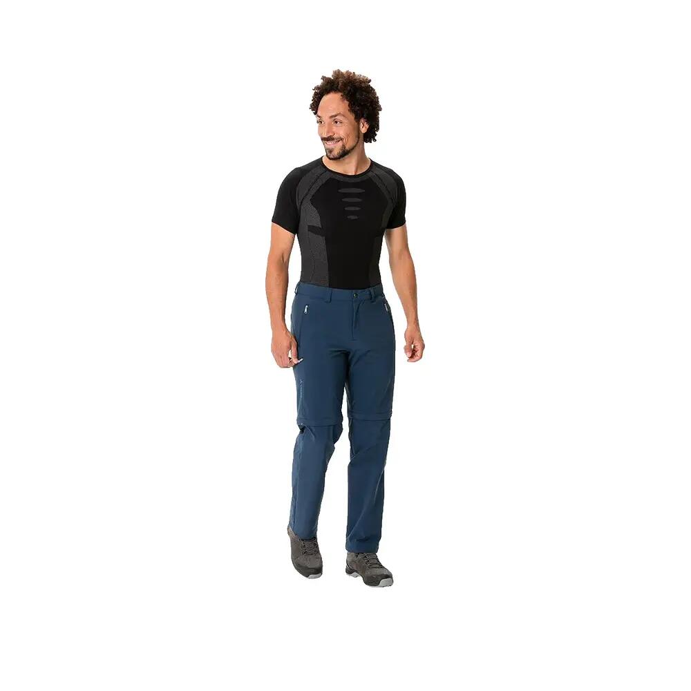 Pantalon da trekking Vaude Farley Stretch Zip Off II Marine 6/6