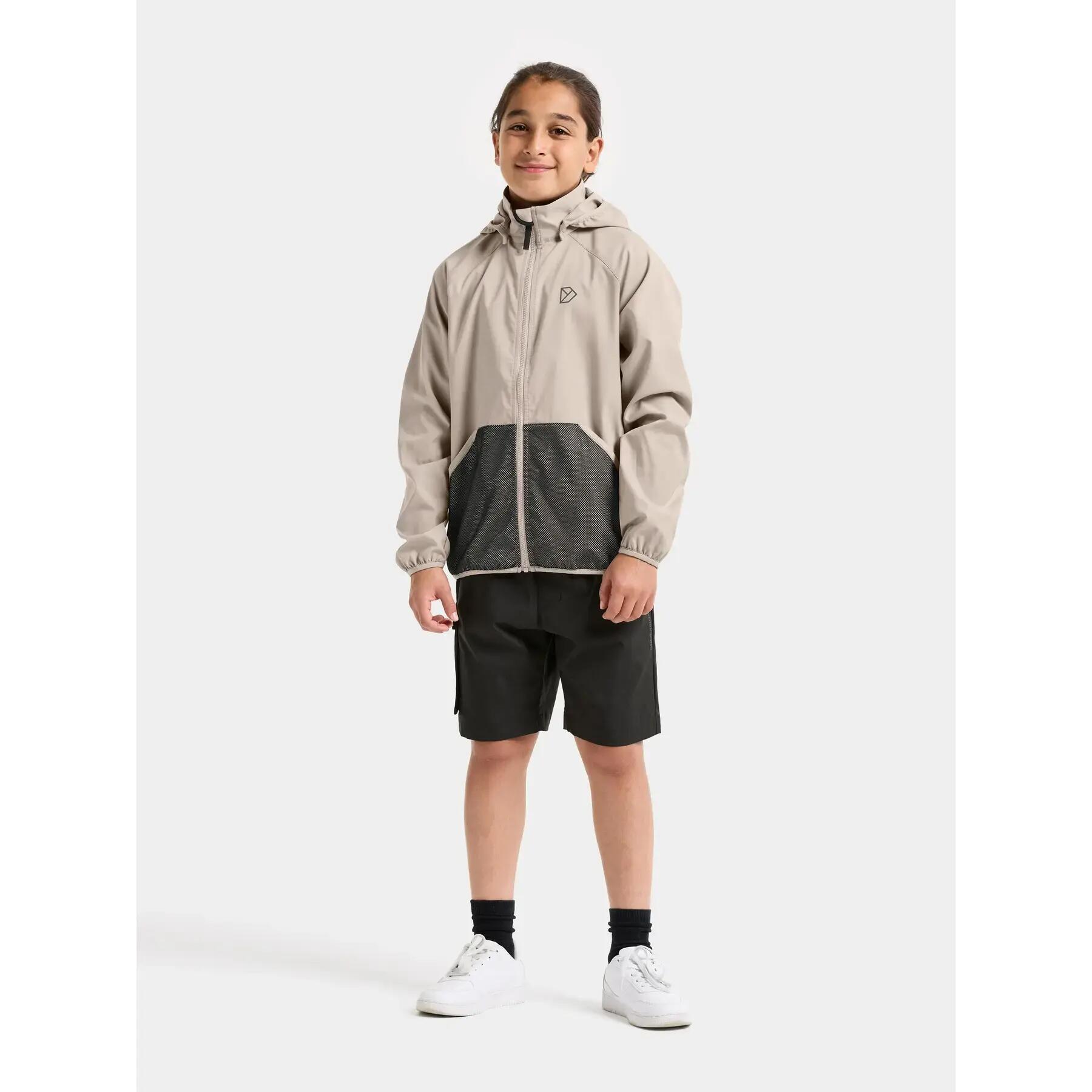 Kinder Kapuzenjacke mit Full-Zip Didriksons Zink 3/5