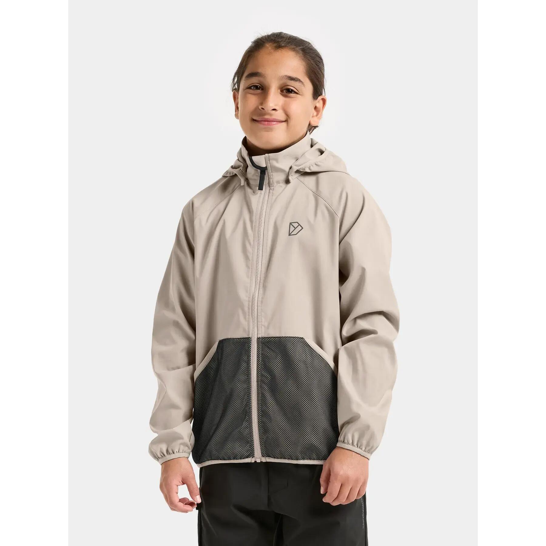 Kinder Kapuzenjacke mit Full-Zip Didriksons Zink 2/5