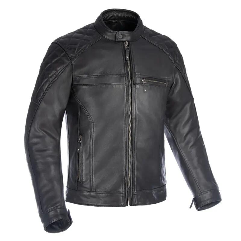 Leather motorcycle jacket Oxford Route 73 2.0 1/4