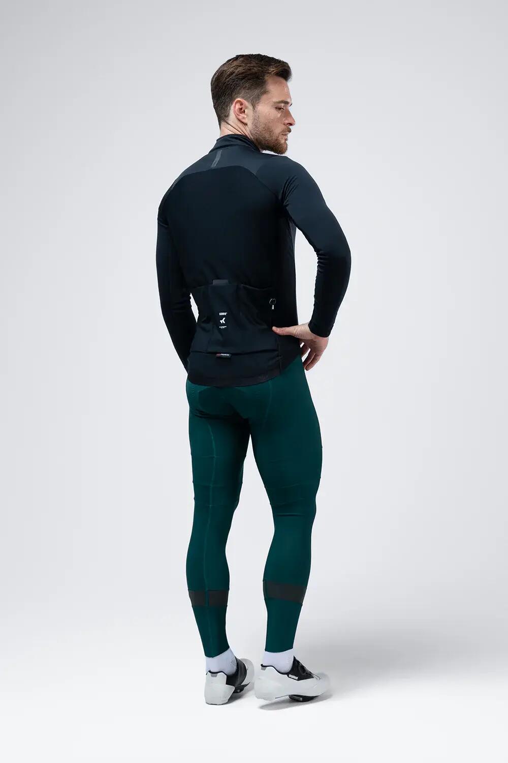 Veste de cyclisme Skimo Solid Ink Black Gobik pour homme - Taille L 5/6