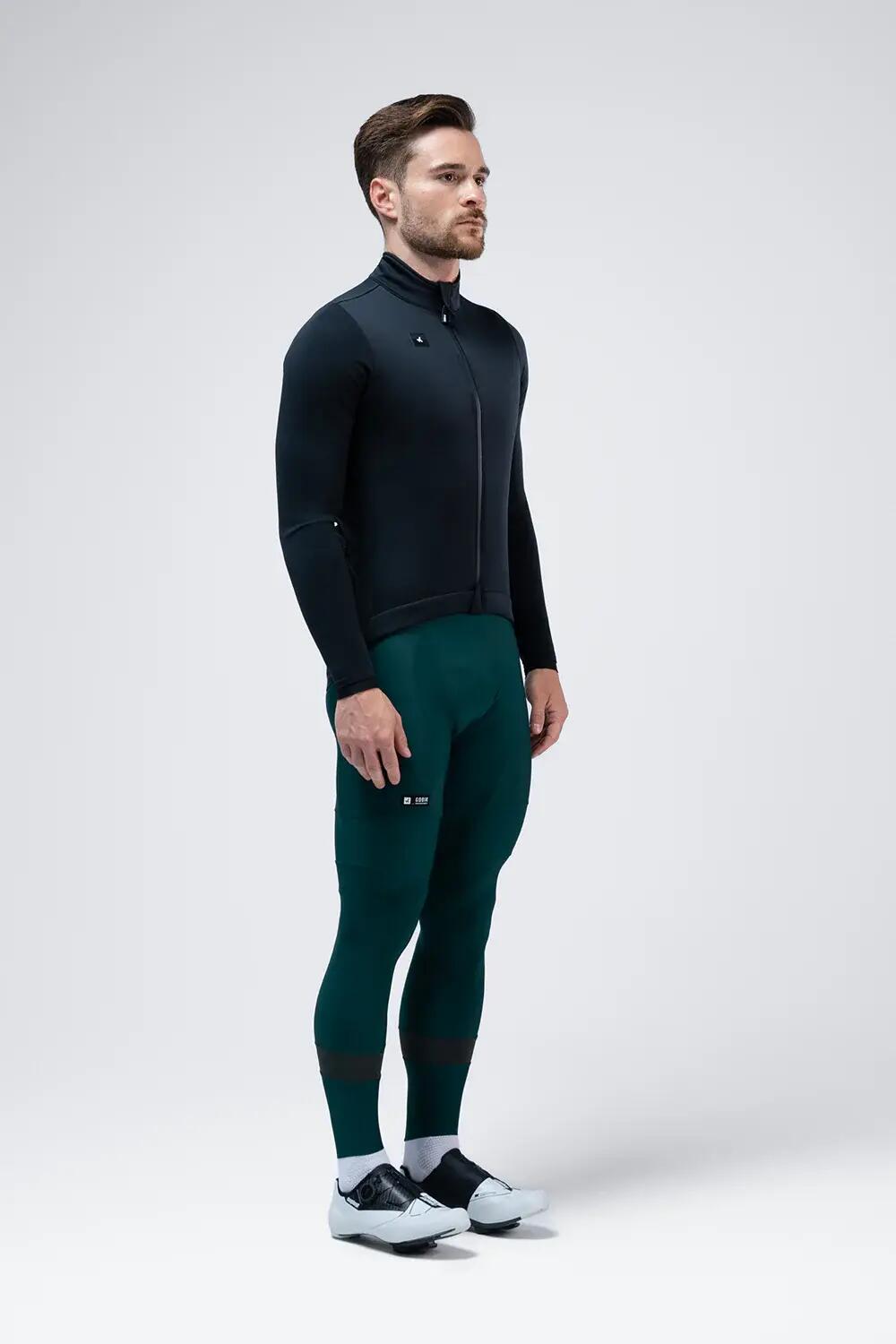 Veste de cyclisme Skimo Solid Ink Black Gobik pour homme - Taille L 3/6