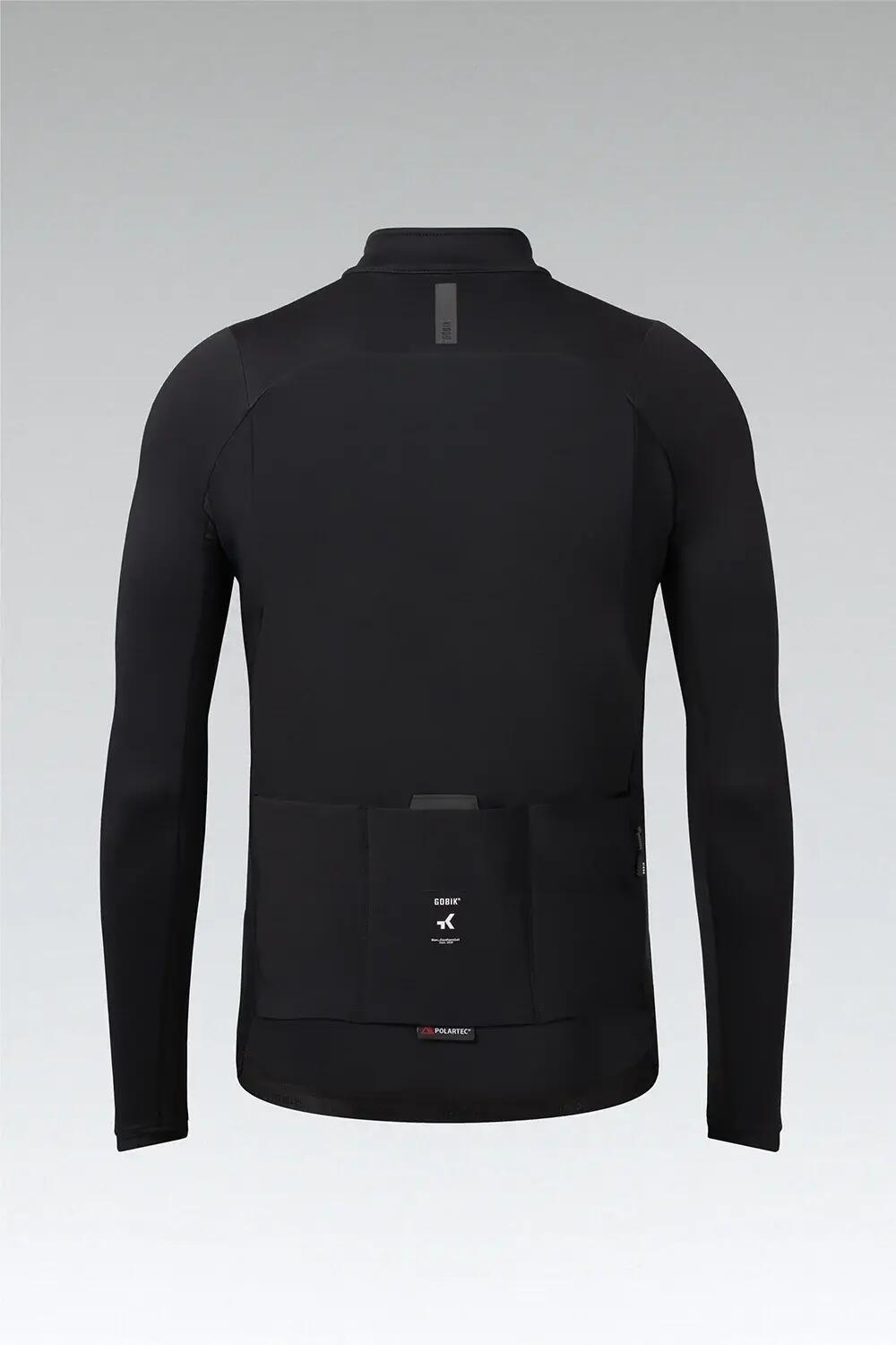 Veste de cyclisme Skimo Solid Ink Black Gobik pour homme - Taille L 2/6