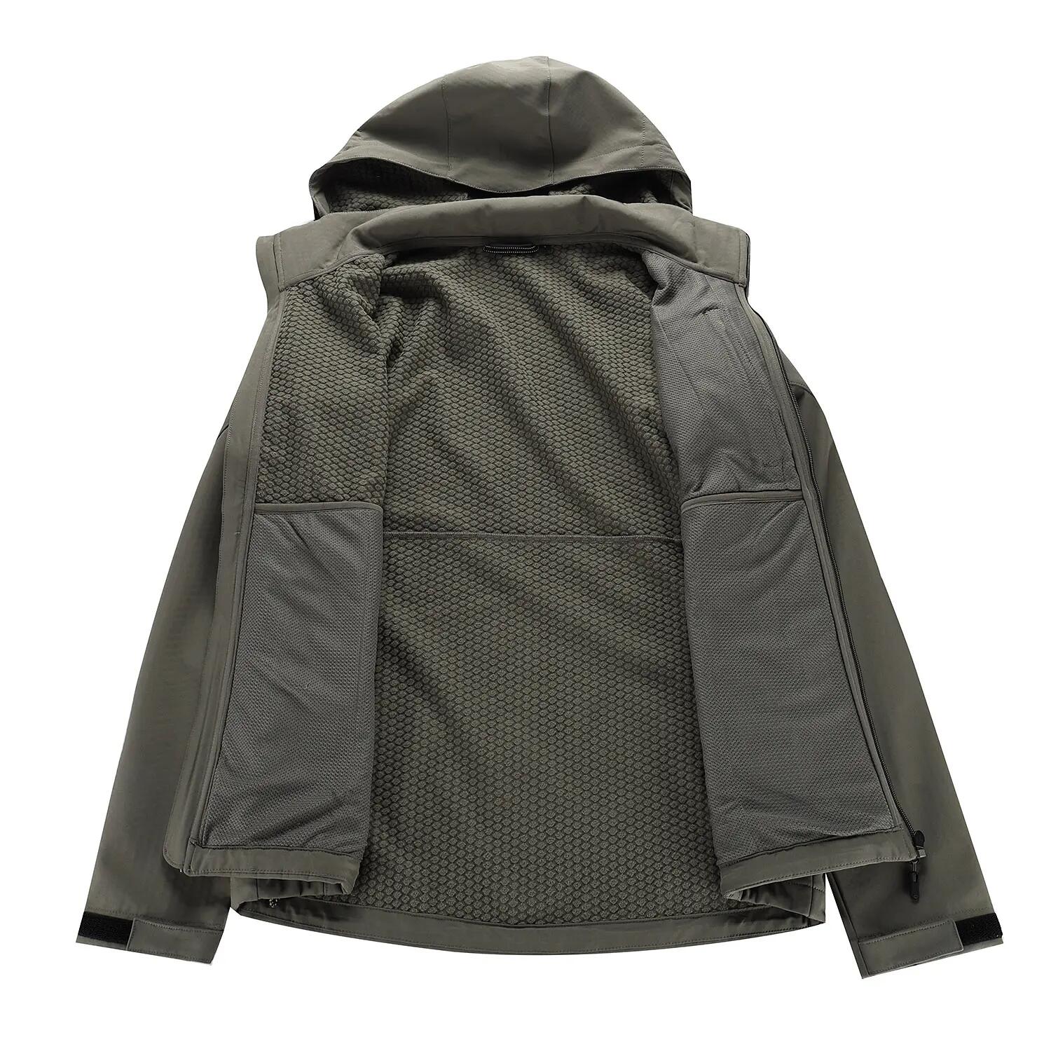 Softshell męski trekkingowy z kapturem Alpine Pro Hoor 2 4/6