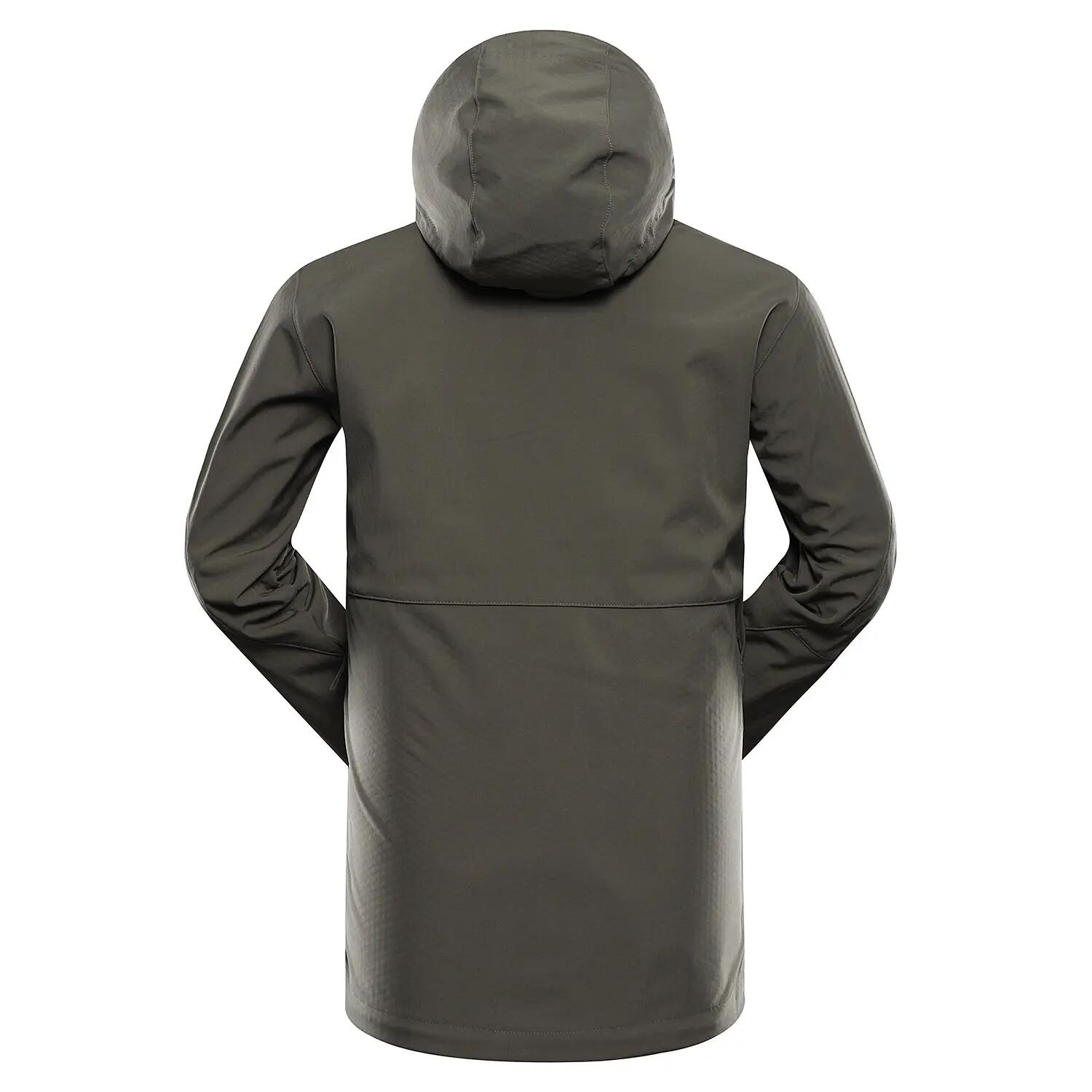 Softshell męski trekkingowy z kapturem Alpine Pro Hoor 2 3/6