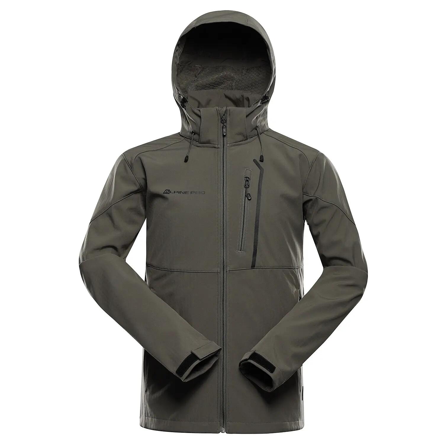 Softshell męski trekkingowy z kapturem Alpine Pro Hoor 2 2/6