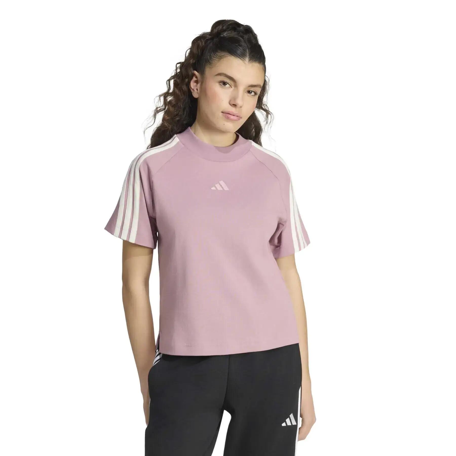 T-shirt femme adidas 3-Stripes 2/6