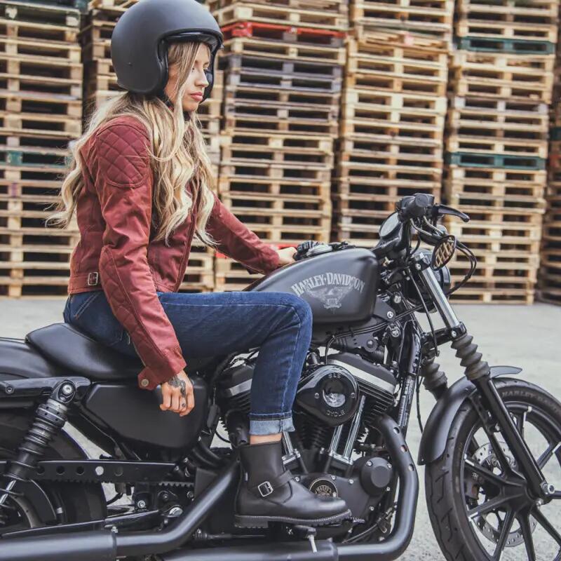 Veste moto femme Oxford Holwell 1.0 2/3