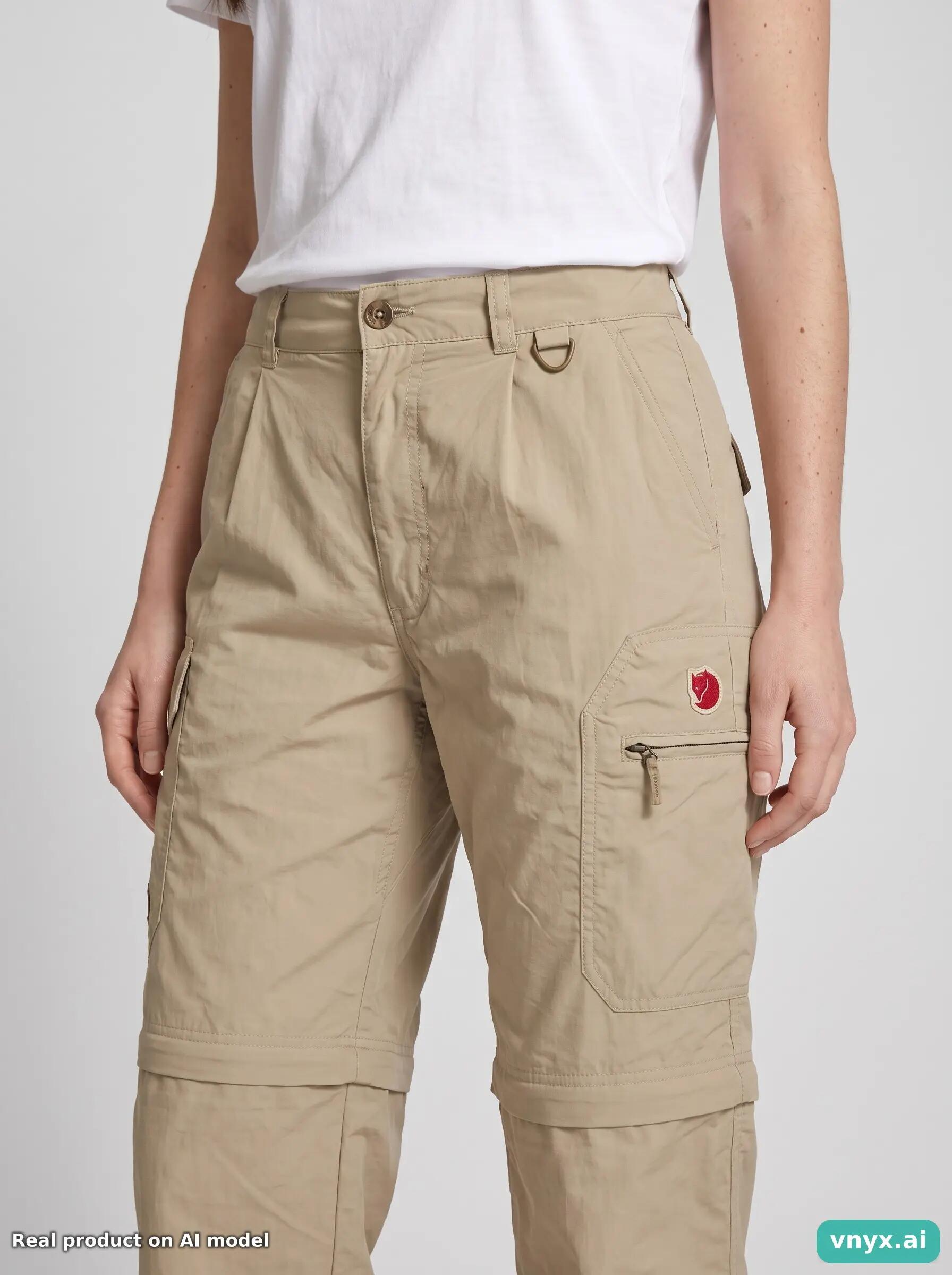 Second Life - Vintage Fjällräven Sand Trousers Women W31 5/6