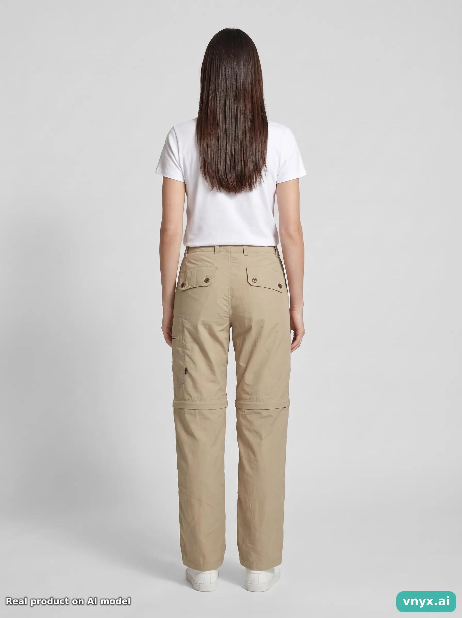 Second Life - Vintage Fjällräven Sand Trousers Women W31 4/6