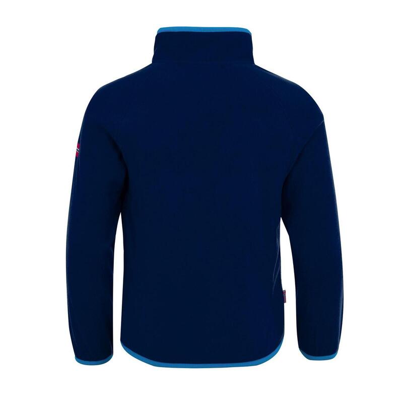 Pull polaire enfant Nordland bleu marine / bleu ciel