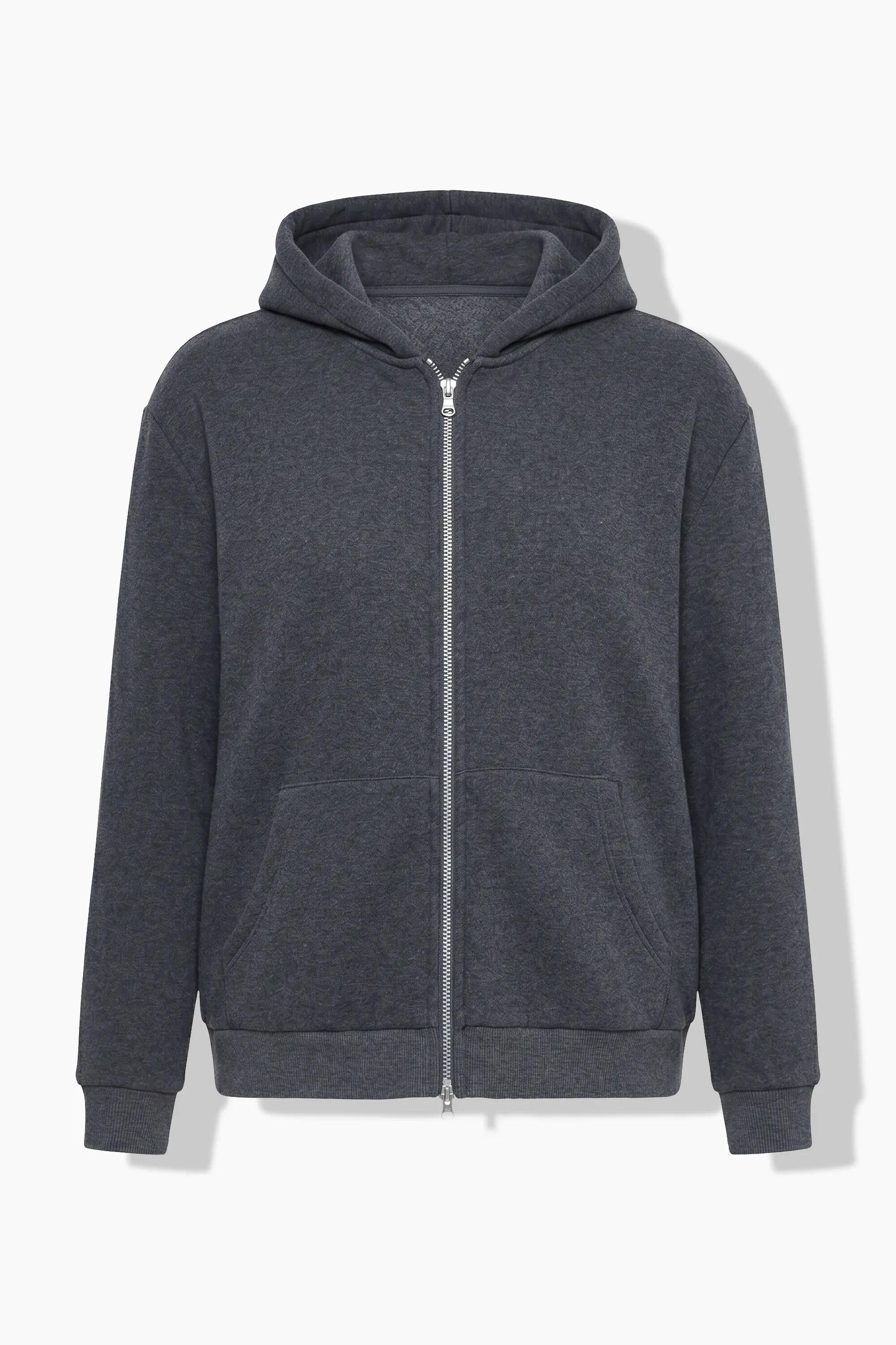 Dames Sweatjasje voering van imitatiebont capuchon lange mouwen 7/8