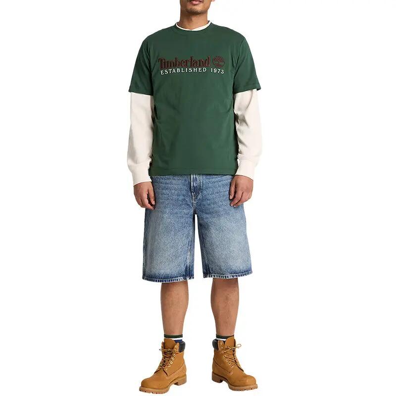 Tee-shirt Homme Timberland 1973 SS EMBROIDERED 5/5