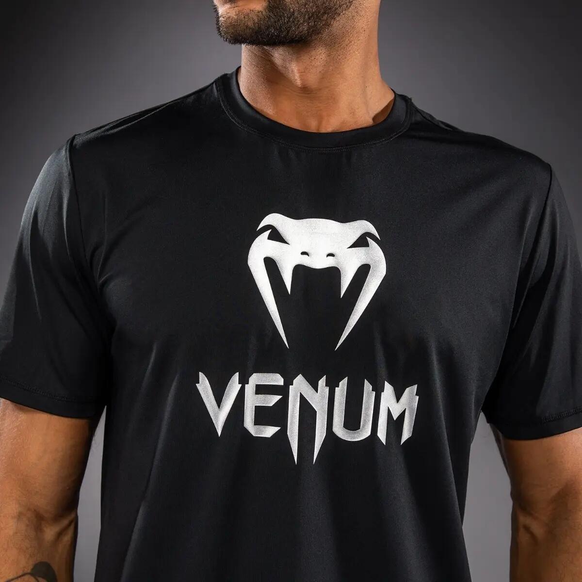 T-shirt Dry Tech Classic Venum Noir/Argent XXL 4/4