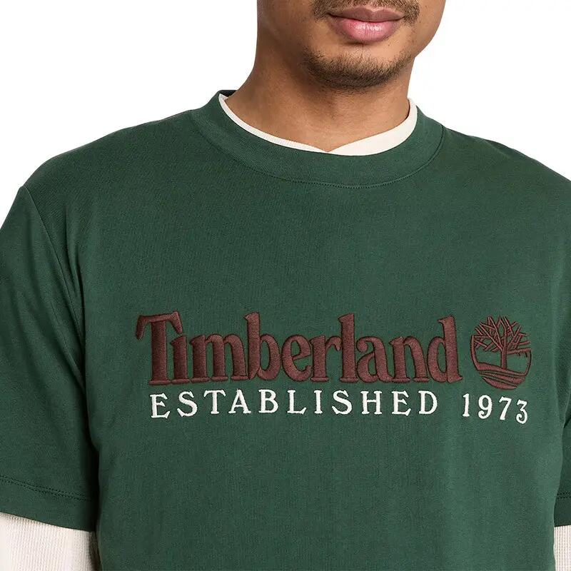 Tee-shirt Homme Timberland 1973 SS EMBROIDERED 4/5