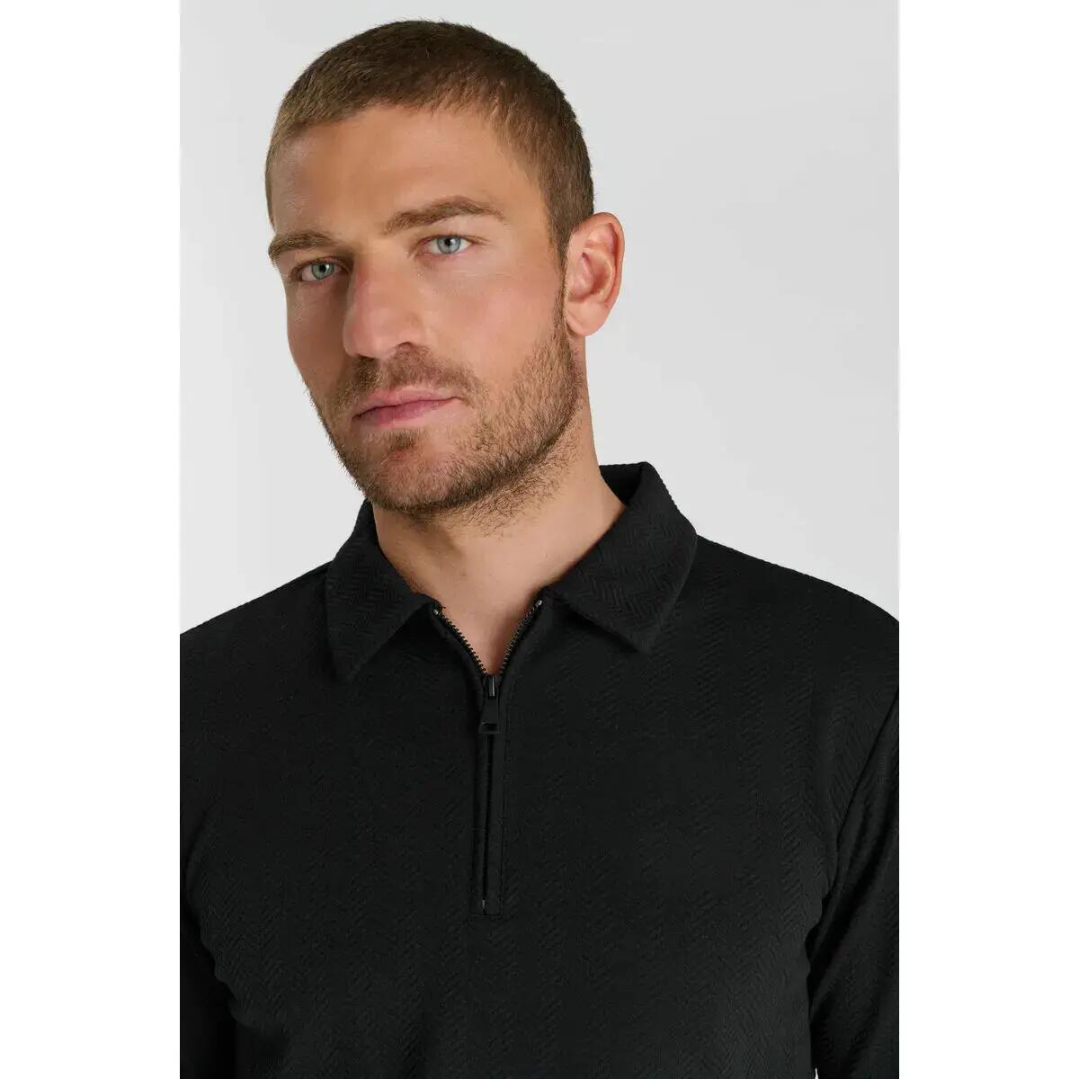 Long Sleeve Polo Le Temps des cerises Odevis 2/2