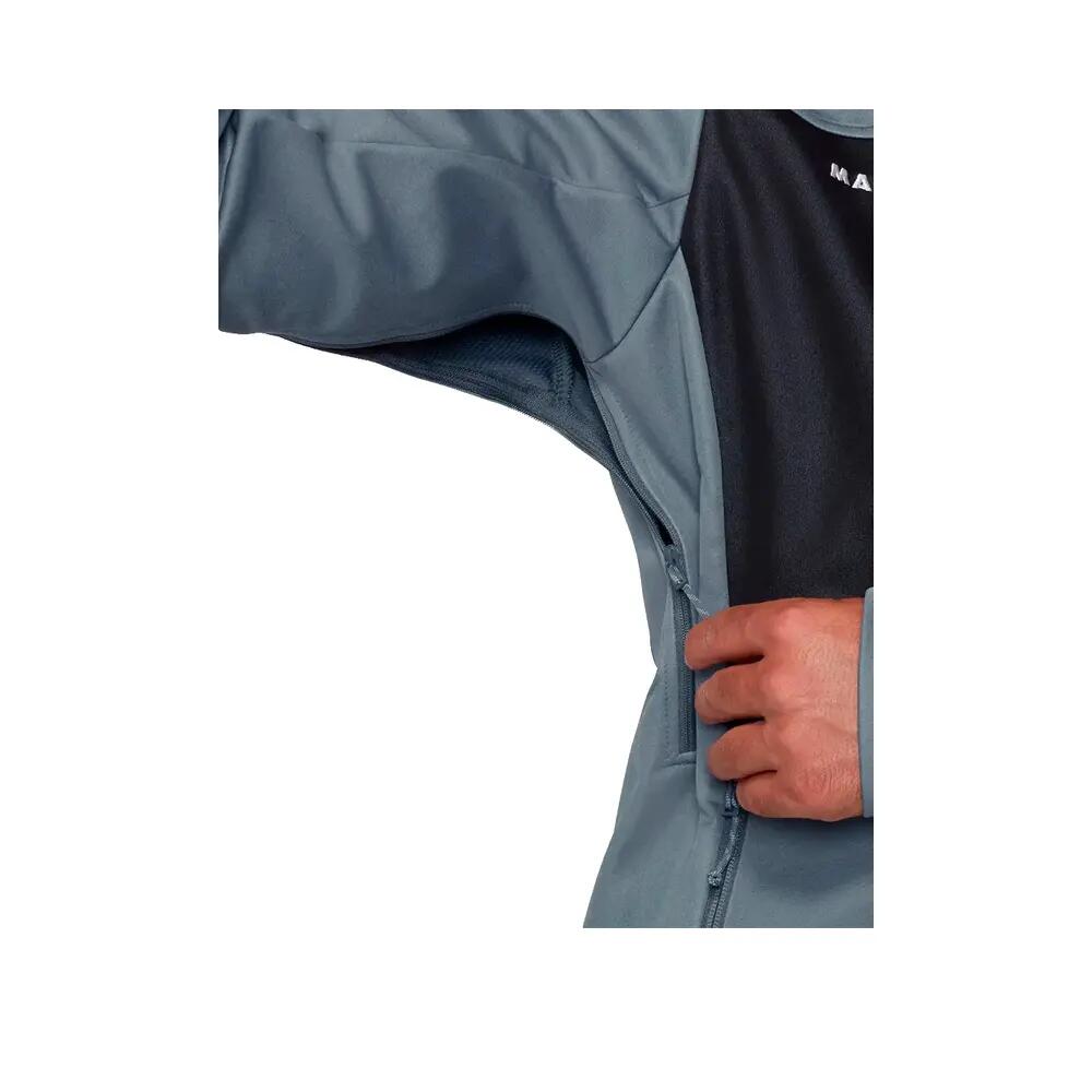 Chaqueta softshell Mammut Ultimate VIII GORE-TEX Windstopper Azul 1/10