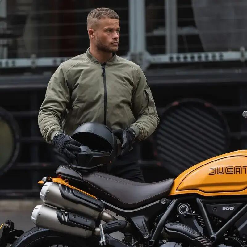 Veste moto bombers Oxford D2D 3/4