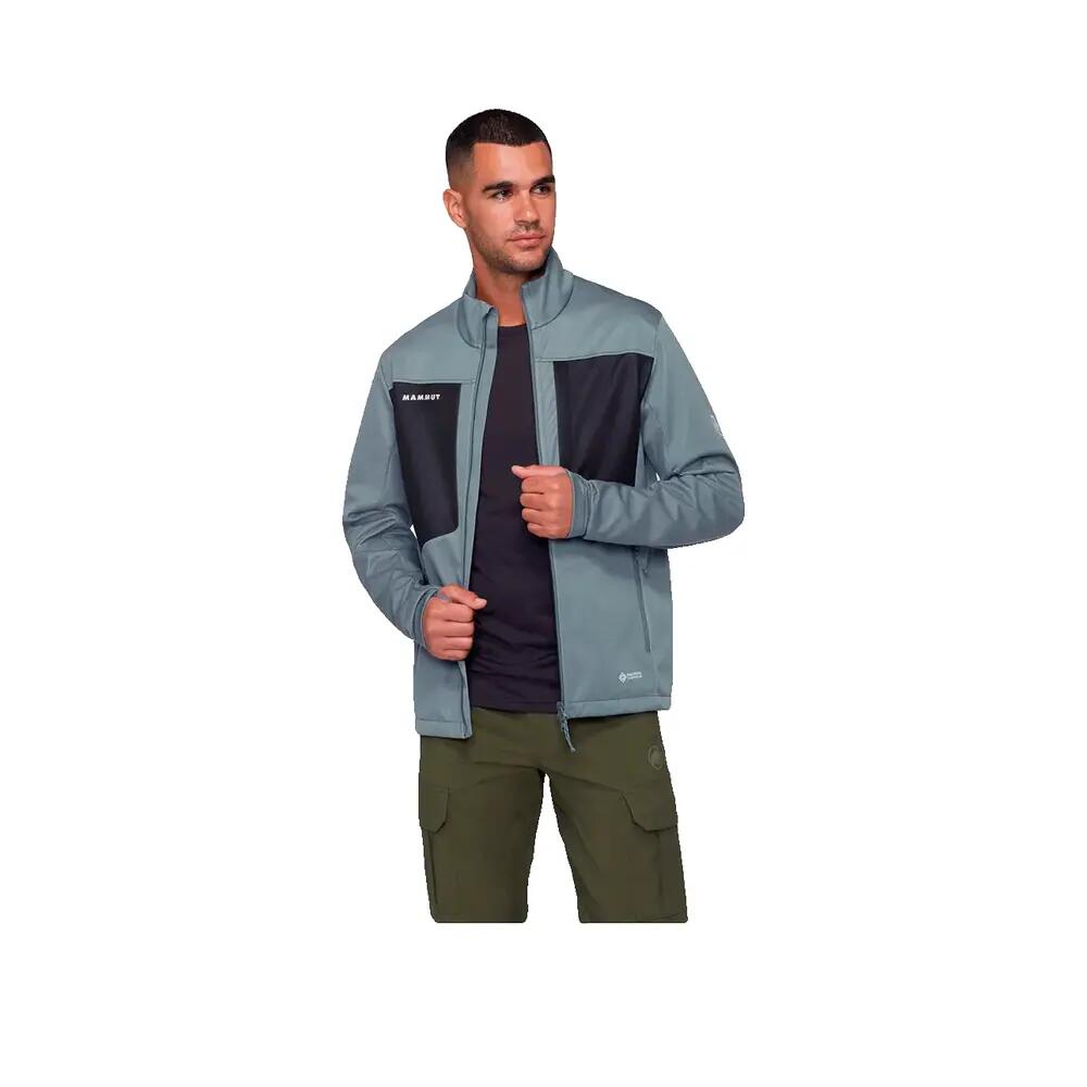 Chaqueta softshell Mammut Ultimate VIII GORE-TEX Windstopper Azul 3/10