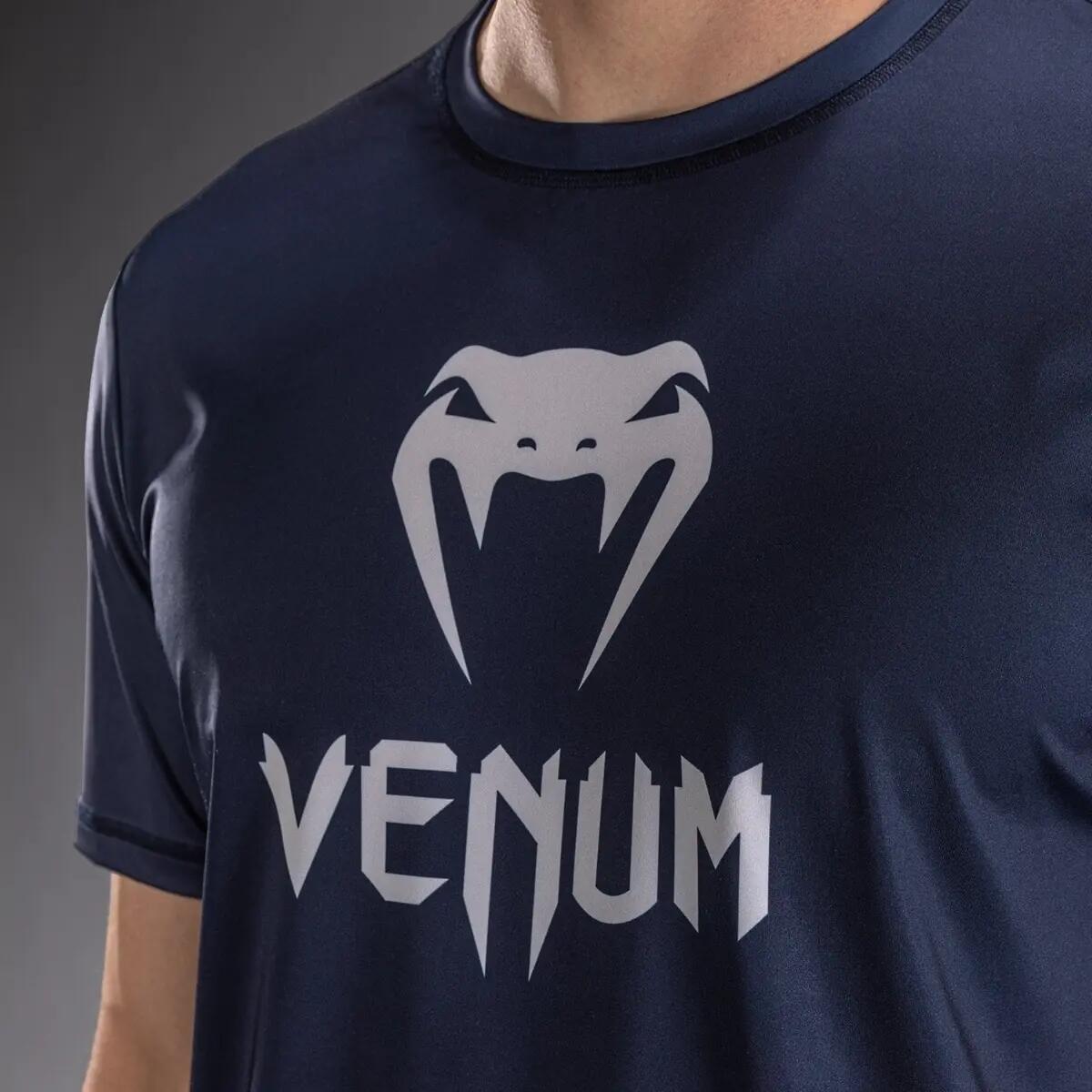 T-shirt Dry Tech Classic Venum Bleu marine/Blanc XL 5/5