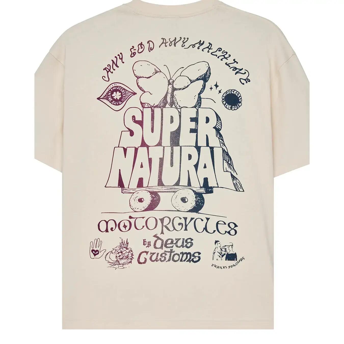 Oversized T-shirt Deus Ex Machina Temple Torque 4/5
