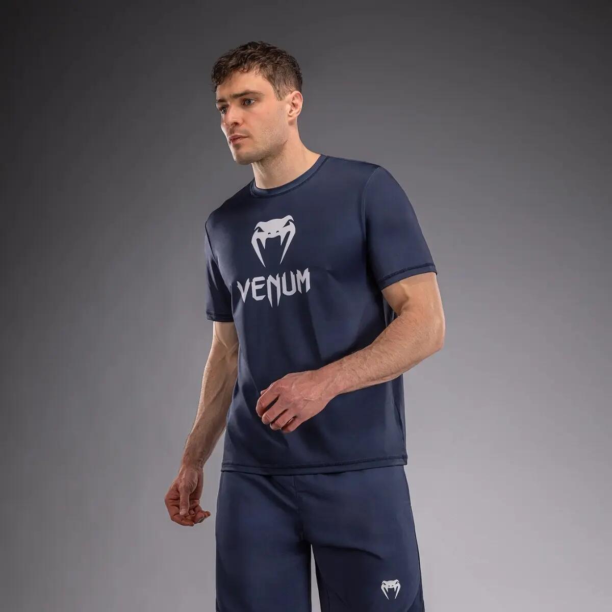 T-shirt Dry Tech Classic Venum Bleu marine/Blanc XL 3/5