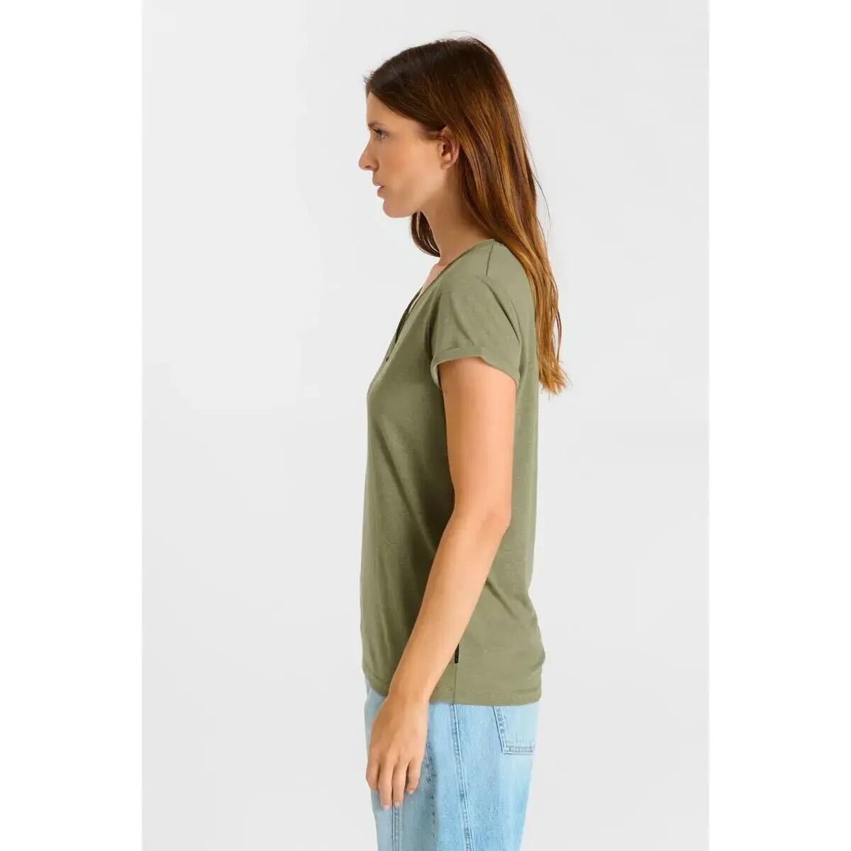Dames-T-shirt met V-hals Le Temps des cerises Ona 4/5