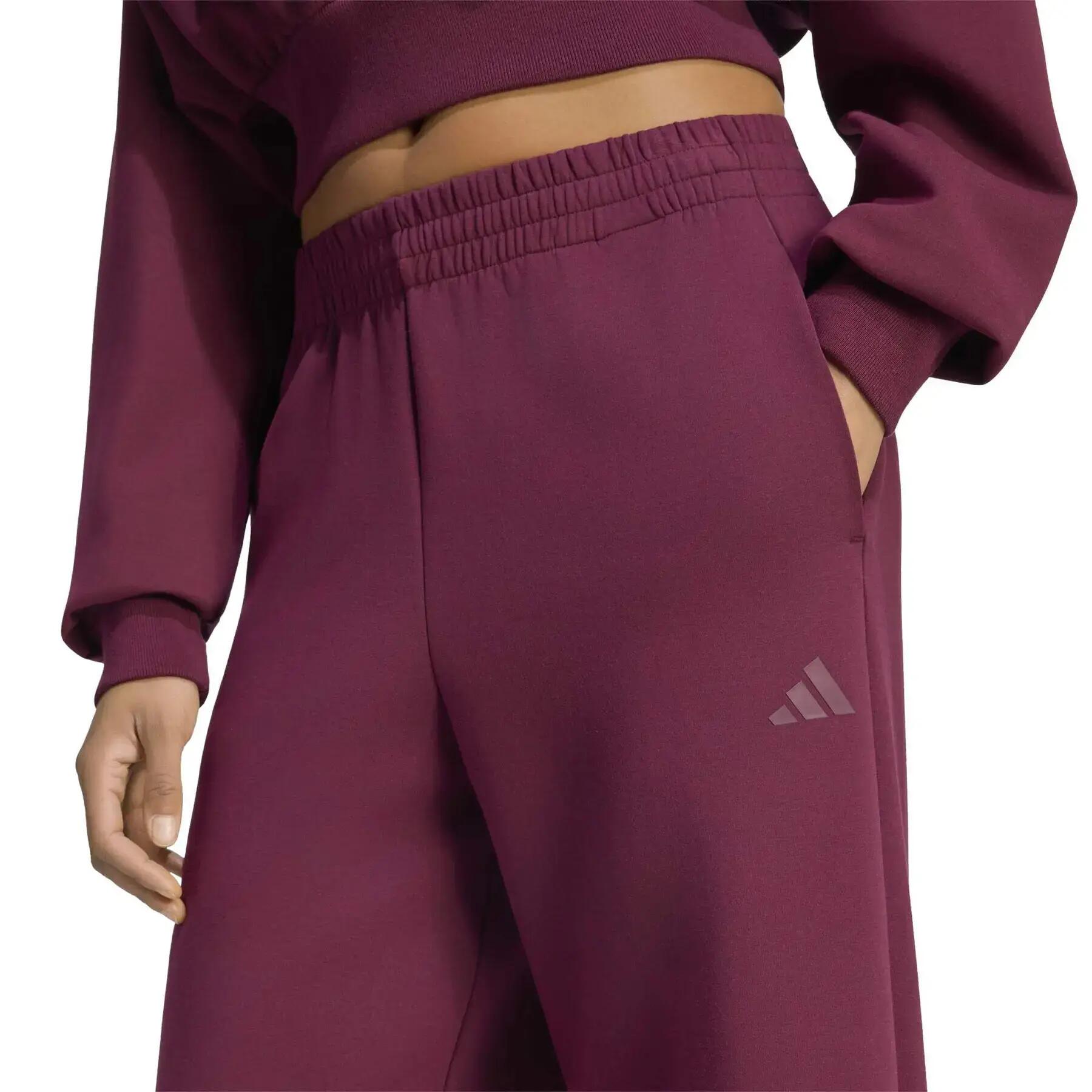 Women's joggers adidas Soft Lux Straight Leg 5/6
