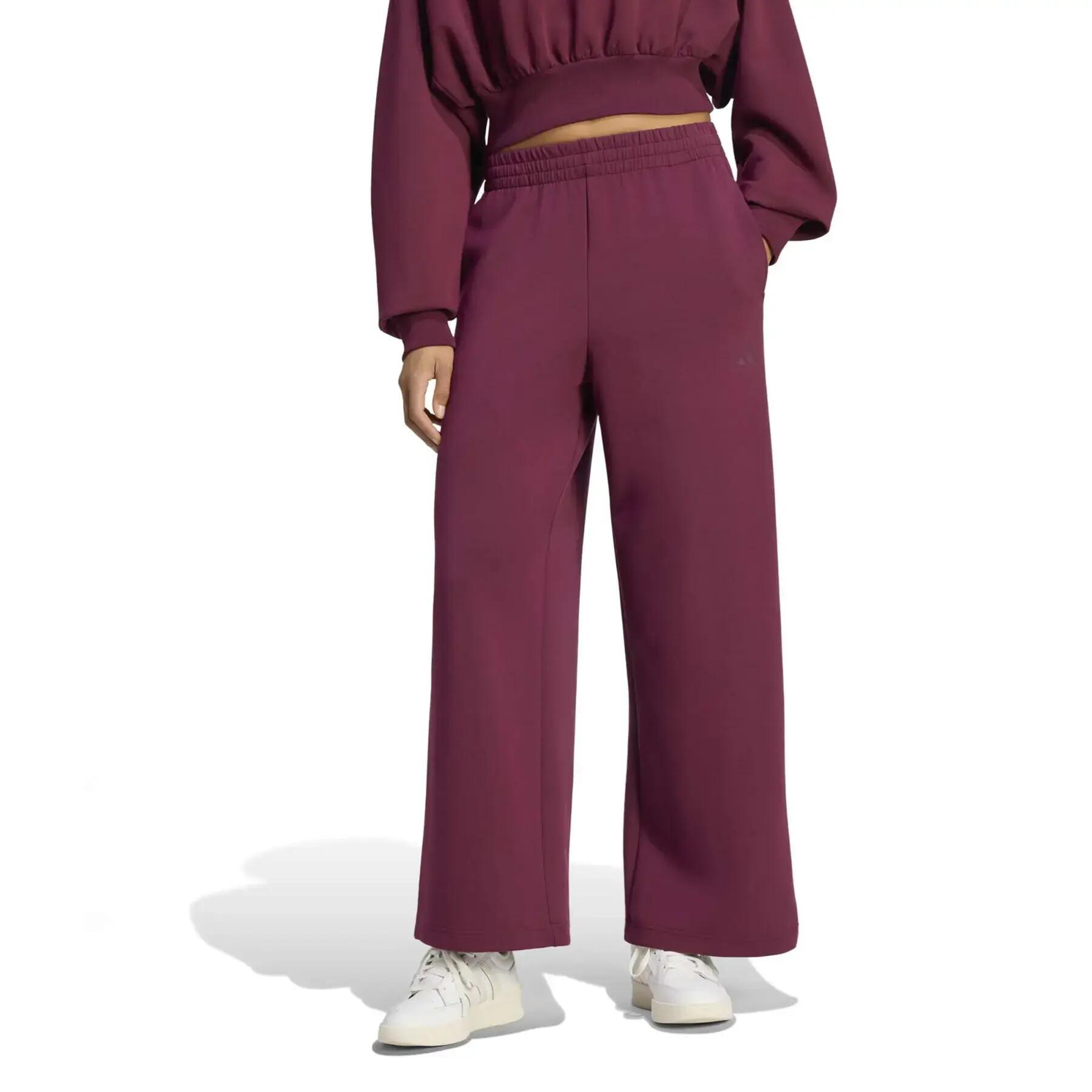 Women's joggers adidas Soft Lux Straight Leg 2/6