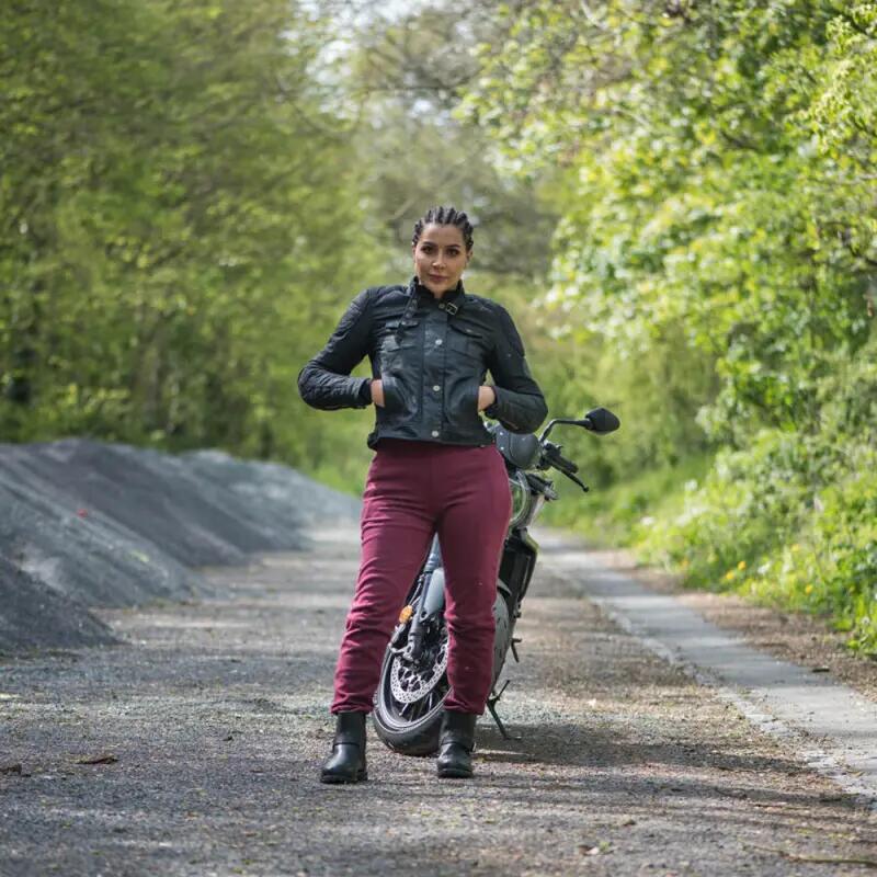 Veste moto femme Oxford Holwell 1.0 2/4